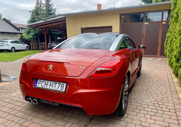 Peugeot RCZ cena 36000 przebieg: 179000, rok produkcji 2010 z Chodzież małe 277